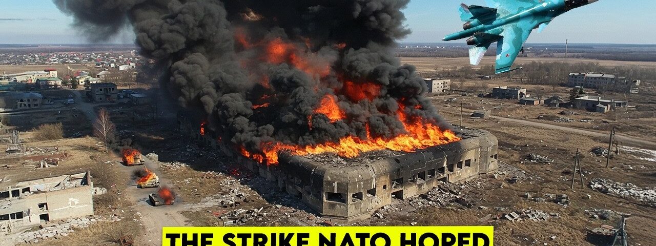 Russian Su-34 Strikes Shatter NATO Tanks in Sumy– Caught on Video!