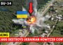 Breaking: Russian FAB-3000 Strike Destroys Ukrainian Howitzer Convoy