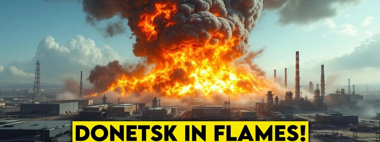Donetsk Graveyard— NATO Weapons Burn Under Russian Glide Bomb Strikes!