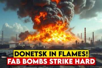Donetsk Graveyard— NATO Weapons Burn Under Russian Glide Bomb Strikes!
