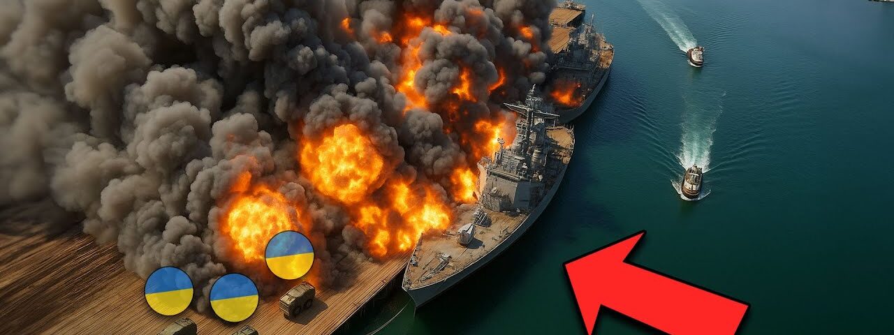 Russian Waited for 0M NATO Shadow Ships to Enter—Then 3000kg Bombs Meet Main Port