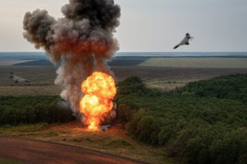 Russia Unleashes Giant Geran-2 Drones! Ukrainian Positions in Disaster