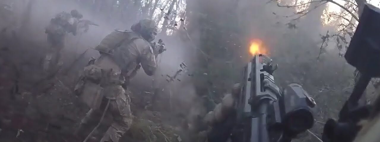 Ukraine War – Ukrainian Scouts Storm Russian Trenches On The Eastern Front • Helmet Cam Combat