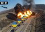 Russians Let the Ammo Convoy Enter the Tunnel—Then 3000Kg Bombs Sealed It Shut