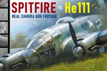 Spitfire vs Heinkel 111 over England – Must See RARE Actual 1940 Footage