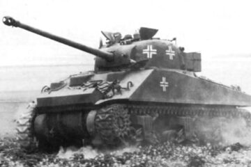 German Sherman Tanks