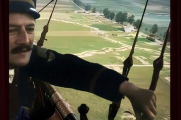 WWI Aftermath: HD Colorized Flight Over Flanders Fields (1919 Doc)