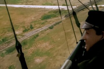 WWI HD Colorization — Flying over the Western Front Battlefields, 1919