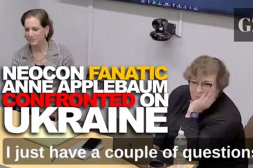 Neocon fanatic Anne Applebaum confronted on Ukraine
