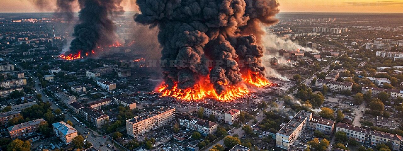 No Mercy! Russia Destroys Ukraine with FAB + TOSNATO
