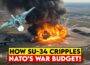 Ukraine’s Secret Bunkers Exposed: Su-34’s Wrath Caught on Video!