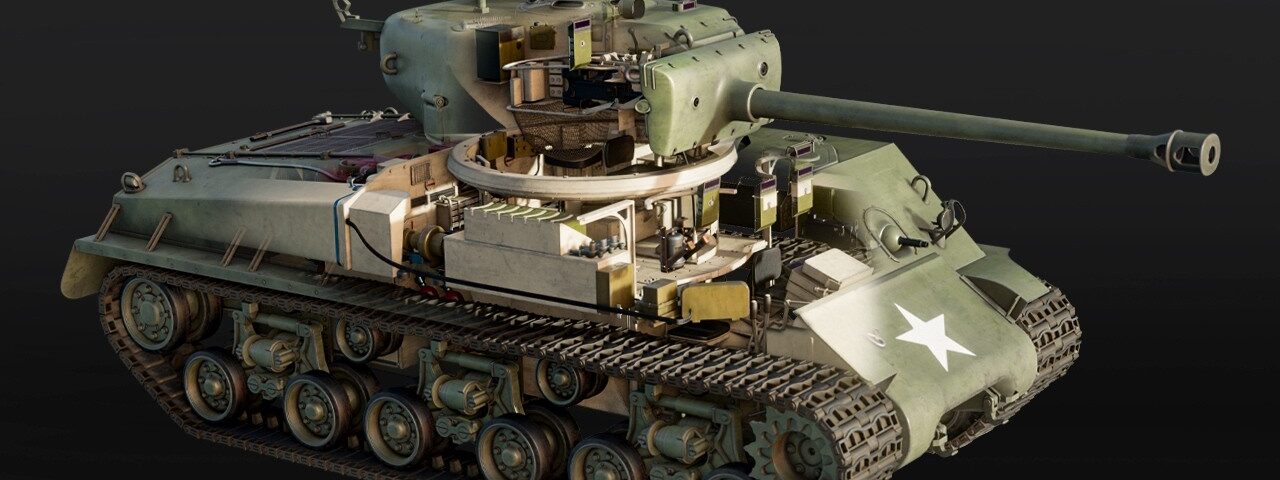 Inside the Easy Eight Sherman Tank