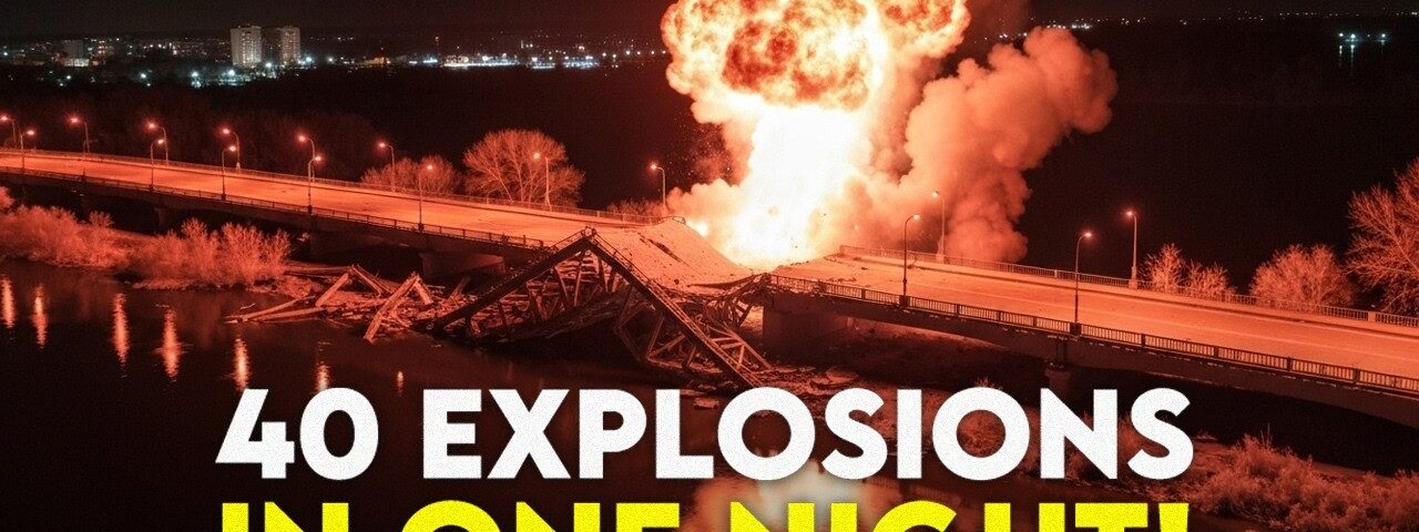 Shocking! Russia Just Destroyed Ukraine’s KEY Bridge Overnight!