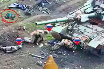Russian T-90M Breaks Through Ukrainian Defenses – Then This Happened