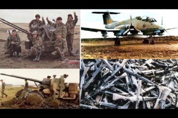 Falklands War Trophies – Argentine Weapons & Aircraft Reused by Britain Falklands War Trophies – Argentine Weapons & Aircraft Reused by Britain