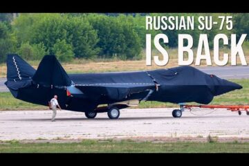 Shocking! Russian New Su-75 ‘Checkmate’ Stealth Fighter Suddenly Appeared with su-57