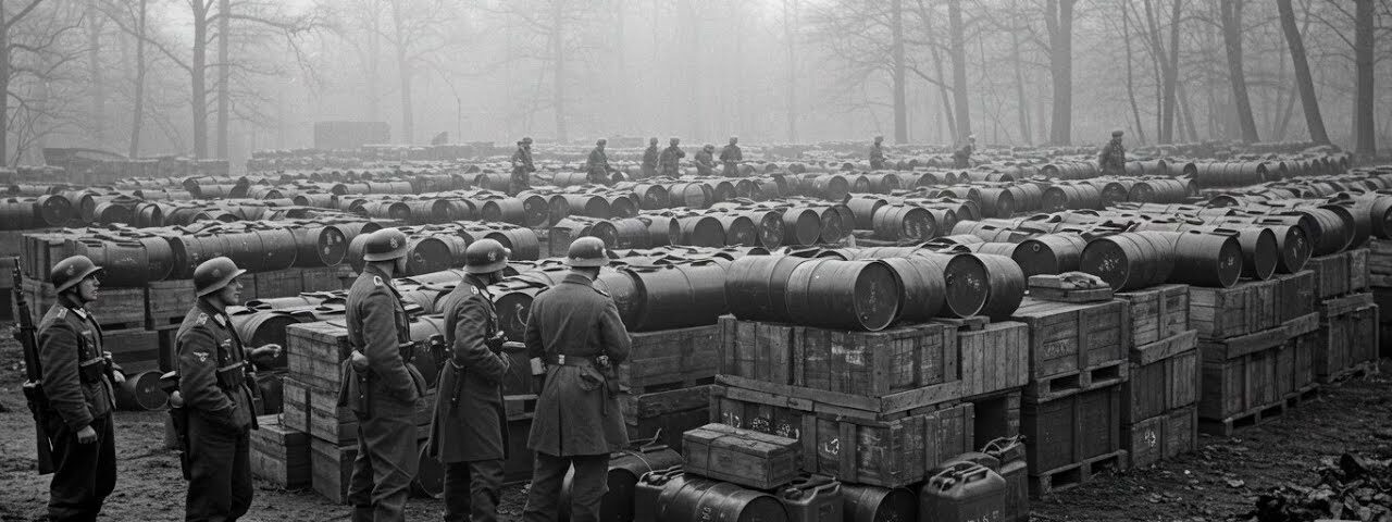 What German Soldiers Found in American Supply Depots SHOCKED Them