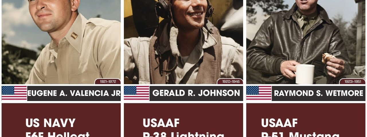 Greatest American Pilots of World War II | US WWII Fighter Aces | Part 2