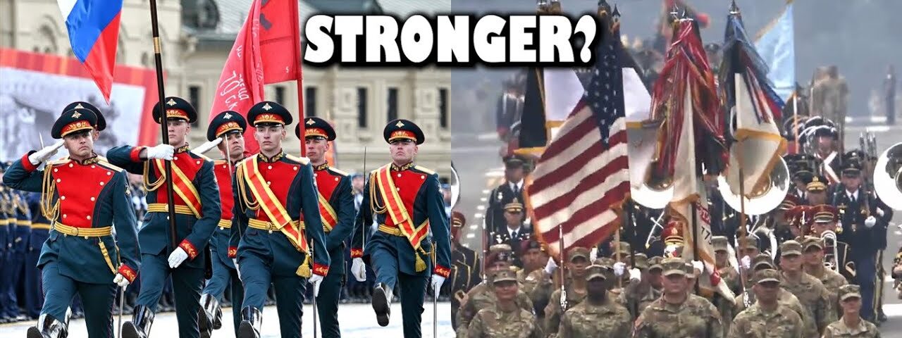 Russia vs. USA Military Parade Comparison (2025) | Marching with Pride