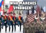 Russia vs. USA Military Parade Comparison (2025) | Marching with Pride