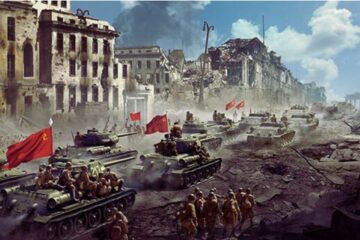 Fall of Berlin – Real Footage | No Music, Sound Design