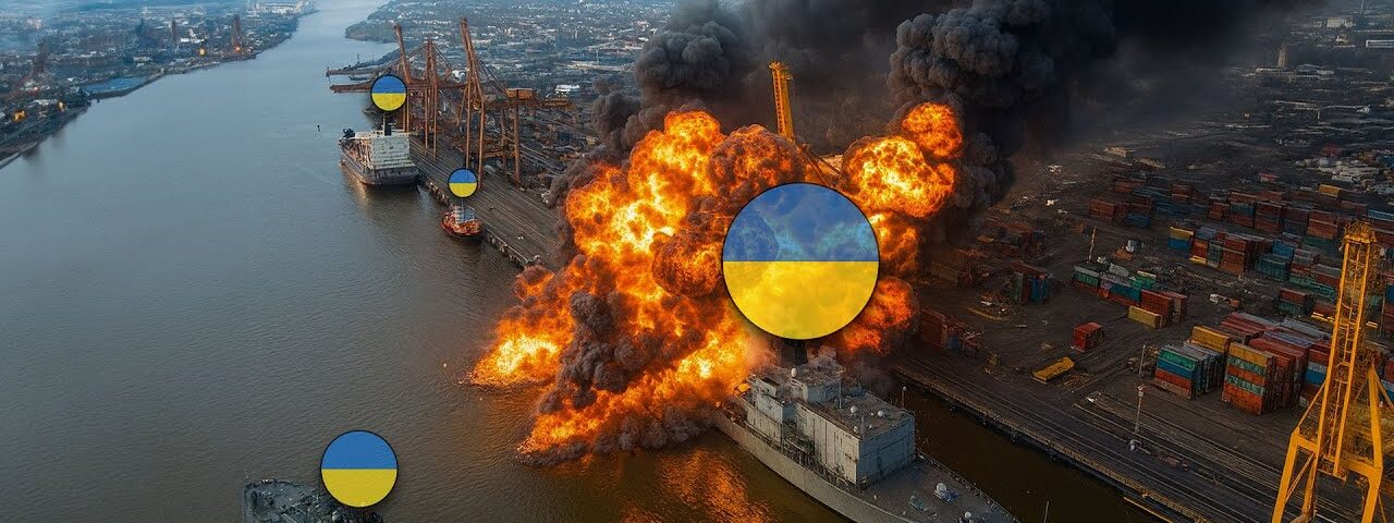 Russia Waited for NATO Cargo Ships—Then FAB-3000 Bombs Wiped the Port Off the Map