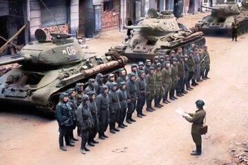 Rare footage. Battle of Berlin 1945 in Color [HD]. Combat footage WW2.