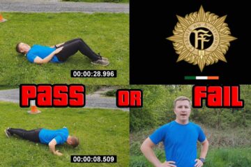 I Took the Irish Defense forces Fitness Test Without training or Preparing for it! | Challenge