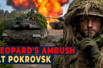 Ukrainian Leopard Ambushes Russian Convoy but Runs Out of Shells | COMBAT STORIES