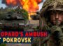 Ukrainian Leopard Ambushes Russian Convoy but Runs Out of Shells | COMBAT STORIES
