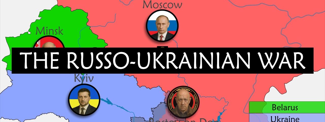 The Russo-Ukrainian War Explained on a Map