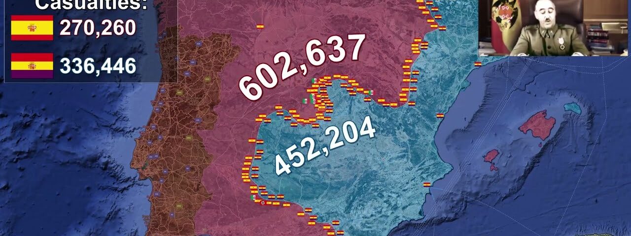 The Spanish Civil War using Google Earth