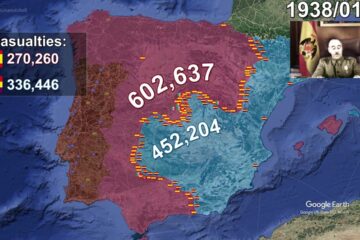 The Spanish Civil War using Google Earth