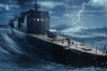 When a Destroyer Rammed a U-Boat and left the Crew in the Water