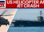 U.S. Navy helicopter and fighter jet crash in South China Sea