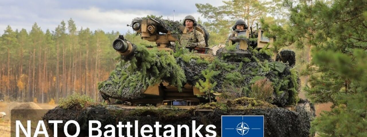 NATO Battletanks • Display their Firepower