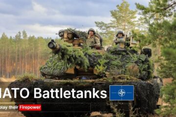 NATO Battletanks • Display their Firepower