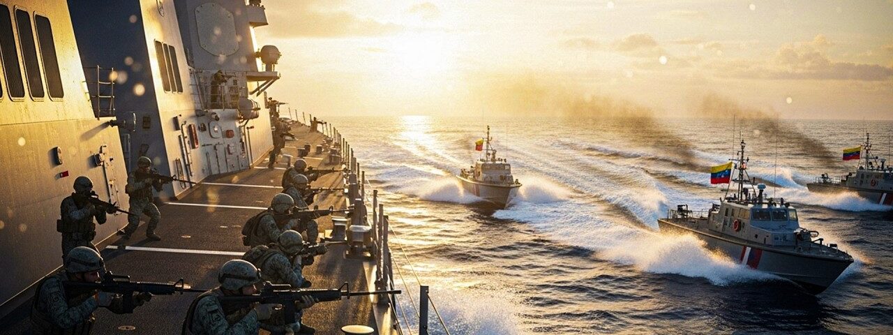 Venezuela’s Navy JUST CORNERED a US Destroyer — Then THIS Happened