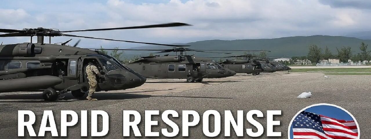 Rapid Response • U.S. Army Black Hawks Deploy to Jamaica
