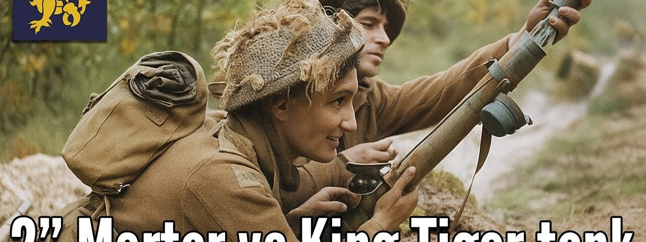 2″ Mortar vs King Tiger tank | August 1944