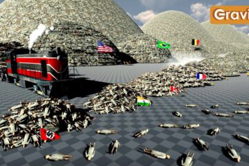 Number of deaths in the WW2 per country