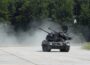 Anti-Aircraft Tank GEPARD Fights Drones