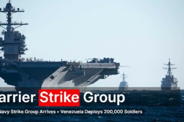 Tensions Build as largest Aircraft Carrier in the World arrives in the Caribbean