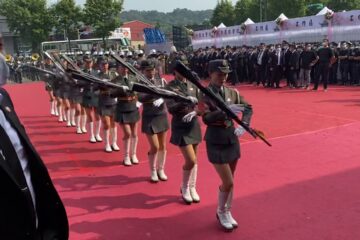 Keelung – 80-person Guoguang Military Music and Flag Team, Part 2