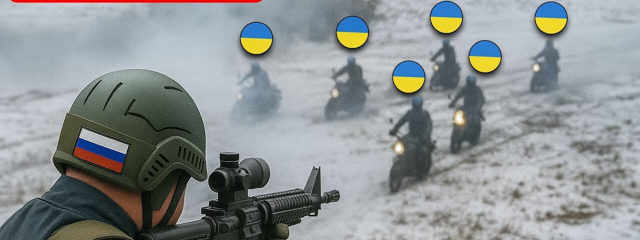 Russian Snipers Ambush Ukrainian Troops – Eliminated Them from 2km Away