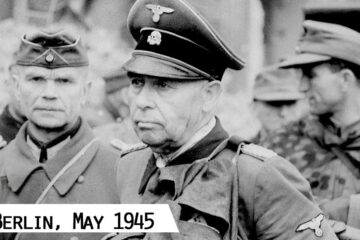 German Prisoners of War in Berlin, May 1945 – Historical film footage restored with AI! (4K)