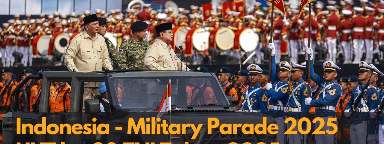 Hell March- Indonesia National Armed Force Day Military Parade 2025 – HUT ke-80 TNI Tahun 2025-1080P