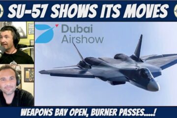 Su-57 Felon Demo at Dubai Airshow 2025 – US Fighter Pilots React