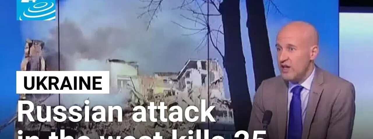 Ukraine: At least 25 killed in Russian strike in the west of the country • FRANCE 24 English
