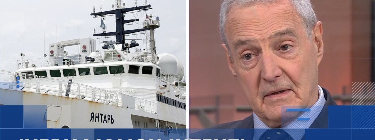‘We’re going to arrest it and bring it in’: Prof Michael Clarke on Russian spy ship near UK waters